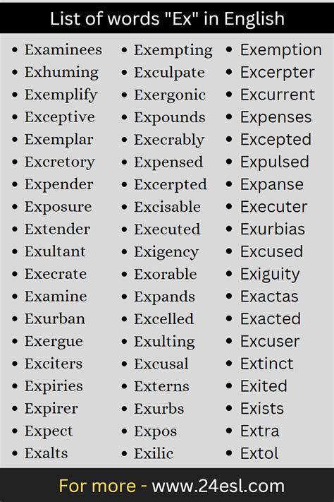 Words That Start With EXIBA .